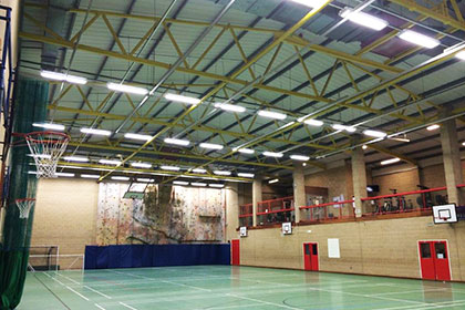 School Works -Warwick School Sports Hall - Image